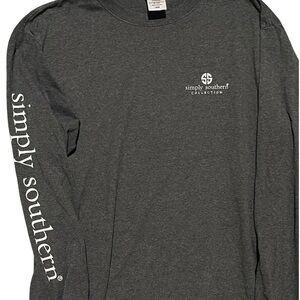 Grey simply southern long sleeve shirt
